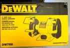 NEW DEWALT DW758 Bench Grinder 8" -3/4 HP Rear exhaust