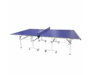 SPINIX Indoor Optimal 16 Table Tennis Ping Pong Table With Accessories - Blue