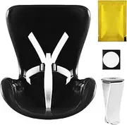Car Seat for Labubu Dolls 10-17cm Have a Seat Car Air Vent Clip Safety Chair Accessories for Protecting Decorations Doll Sofa Black Interior Ornaments Suitable for Fans Dolls Collectors Display
