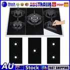 3Pcs Reusable Gas-Foil Stove Burner Protector Cooktop Cover Liner Clean Mat Pads