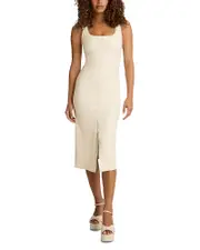 Commando Faux Leather Midi Tank Dress
