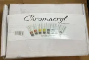 Chromacryl Students' Acrylics - Starter Pack, 8 colors, Pack of 94, 20 ml Tubes