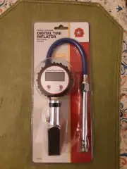 Air Tire Inflator with High Accurate LCD Digital Pressure Gauge