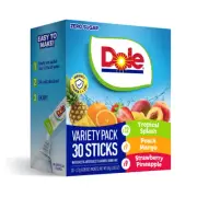 Dole Zero Sugar Powdered Drink Mix Variety Pack