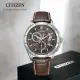 【CITIZEN 星辰】GENTS系列 光動能 紳士萬年曆手錶-42mm(BL8160-07X)