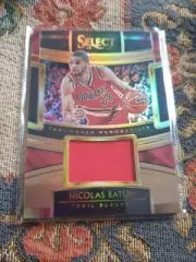 2018-19 Select Nicolas Batum Prizm Jersey card #ed/49 - Portland Trail Blazers