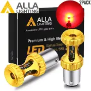 LED RED Rear Fog Light Bulbs for Freightliner,Hyundai,Mercedes-Benz,Smart, 7506 (for: Smart)
