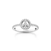 Buy Ring peace with stones silver by Thomas Sabo online - THOMAS SABO Australia
