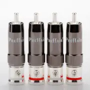 4PCS/set* HiFi Audio RCA Connectors RCA Plug Rca Cable Signal Wire Interconnects