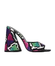 Devon 110mm mules 36 Black
