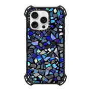 iPhone 16 Pro Bounce Case MagSafe Compatible Deep Blue Crystal