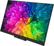 16 Inch Touch Screen Portable Monitor for Laptop, HD 1920x1200 External Screen Computer Display with Built in Dual Speakers, Type C Gaming Second Monitor for Switch for