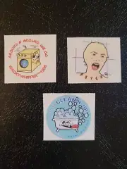 scratch and sniff stickers LOT New Wacky Whiffer soap scents