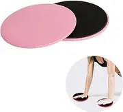 EXYUAU 2 Dual Sided Gliding Sliding Discs Sliders for Working Out Yoga Pilates Gliding Disc Liders Exercise Fitness Sliders Ideal for Abs & Core Workouts, Double Sided Slider Discs Exercise Sliders