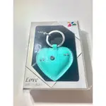 Z°限量♠出售σ 全新 絕版 【 LOVE璀璨之心悠遊卡-優雅綠 】 悠遊卡 情人節禮物 真皮皮革 施華洛世奇水晶元素