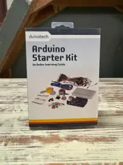BRAND NEW: ARDUINO COMPATIBLE UNO STARTER KIT - INCLUDING LEARNING GUIDE