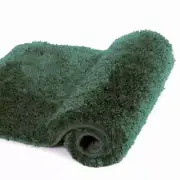 Large Bathroom Rug (24 x 40, Hunter Green) Extra Soft and Absorbent Shaggy Ba...