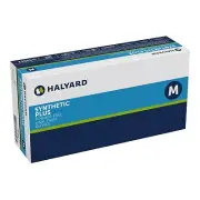 *100-Gloves* Halyard Synthetic Plus Powder-Free Vinyl Exam Medium 50032