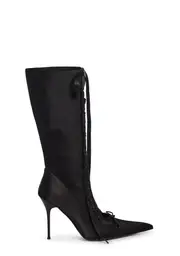 [Widow] Scandalous Seduction Heeled Boots - Black