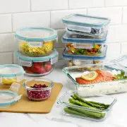 Snapware Pure Pyrex 18-Piece Glass Food Storage Set NEW
