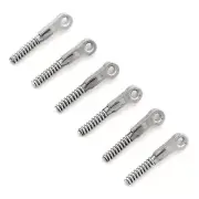 6pcs 1.2mm x 12mm Eyeglasses Spring Hinge Frame Joint Insert Glasses Repair Bow