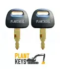 Hitachi H800 (Set of 2) Excavator Keys Grader Dozer Roller Skidsteer Dumper
