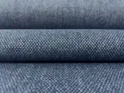 3.75 yds Camira Main Line Flax Clapham Blue Woven Wool Upholstery Fabric