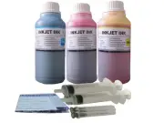 3x250ml Tri-color refill ink for HP 564 Photosmart Officejet Deskjet printer