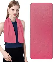 Workout Towels, Quick Dry Sweat Towel, 80x30cm/31.5x11.81 Inches Lightweight Cooling Cloth, Portable Gym Accessory for Sports Baseball Basketball Golf Nylon, Polyester