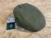 Alan Paine Rutland Tweed Cap Lichen Waterproof Country Hunting Shooting sz UK S