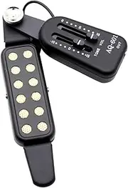 LIGIGWASH Guitar Sound Pickup Acoustic Ukulele Bass Pickup with No Punching Design Easy Installation Volume Tone Control for Enhanced Music Performance