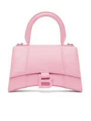Balenciaga Hourglass XS Top Handle Bag in Candy Pink