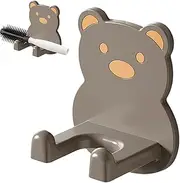 Blow Dryer Holder | Hug Bear Wall Mounted Hair Dryer Rack Hair Dryer Holder - Multifunctional Waterproof Bathroom Storage for Curling Iron