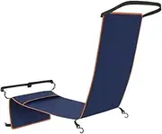 PRETYZOOM Foldable Foot Hammock for Adults Comfortable Support for Long Flights Train Rides Car Trips Lightweight Portable Travel Accessory