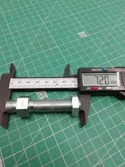 72mm Male x Male Bulkhead + LOCKNUT Adaptor
