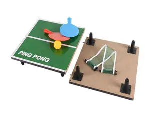 【60CM】桌遊型 隨身小型迷你乒乓球桌 辦公室舒壓 親子互動 玩具 療癒小物 競技 兒童益智玩具 (7折)