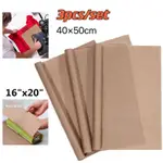 3PCS HEAT RESISTANCE TAPE SHEET 40CMX50CM PRESS PAD BAKING S