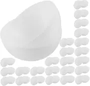 TOYANDONA 20pcs Activity Party White Raffle for Entertainment Openable Bingo for Arts and Craft Programs Carnival and Christmas Celebrations