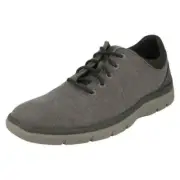 Mens Clarks Casual Lace Up Trainers Tunsil Ace