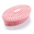 Silicone Body Brush Baby Shower Sponge Dry Massage Bath Towel for Body Bast Sili