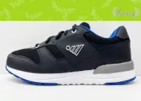 在飛比找Yahoo!奇摩拍賣優惠-＊LOVERY＊JUMP將門 台灣製 3026慢跑鞋 黑藍 