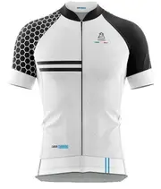 Vardena Honey Line White Carbon Ceramic Cycling Jersey