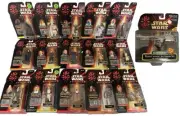 Vintage Star Wars Episode 1 Phantom Menace Action Figure Collection 1-3 16pc Lot