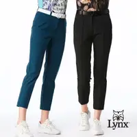 在飛比找森森購物網優惠-【Lynx Golf】女款彈性舒適日本進口布料西裝褲造型特殊