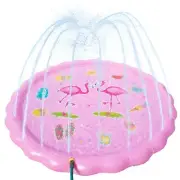 Inflatable Sprinkle Splash Outdoor Play Mat 170cm Kids Toddlers Water Pool Toy