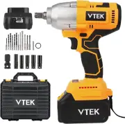Brushless Impact Wrench 1/2 Inch Chuck,Max Torque 700N.M Cordless Impact Wrench