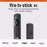 Fire TV Stick 4K with AI Search, Wi-Fi 6, 1.5M+ Movies & Live TV
