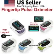 Finger Pulse Oximeter Blood Oxygen SpO2 Monitor PR PI Respiratory Rate CE