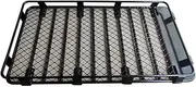 Auto Cargo Carrier Basket Gutter Mount Roof Luggage Rack Compatible for Land Cruiser LC 80