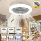 3In1 Ceiling Fan With Lighting Lamp E27 Converter Base With Remote Control Home